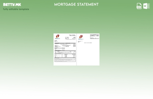 Модерен стил пакистански ICICI за хипотека во формати Word и PDF без шаблон wm